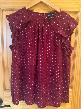 Liz Claiborne Sleeveless Blouse Size Large